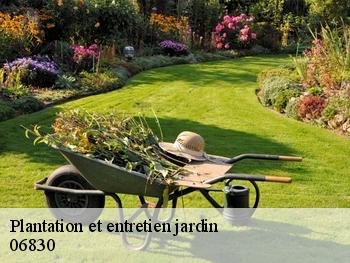 Plantation et entretien jardin 06830